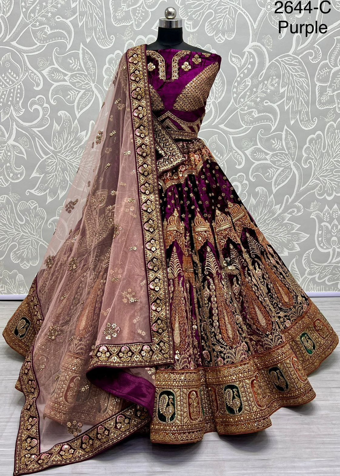 Meticulously Bridal Wedding Lehenga