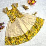 Presenting Soft Silk Kids Lehenga