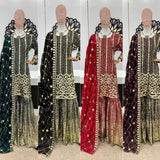 Heavy faux georgette salwar