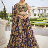 New Floral Printed Lehenga Choli