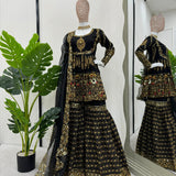 Black Pakistani Bridal Suit Collection