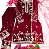 Designer Velvet Suit Collection