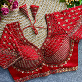 Sabyasachi Bridal Saree Blouse