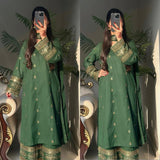 Green Delight Straight Suit