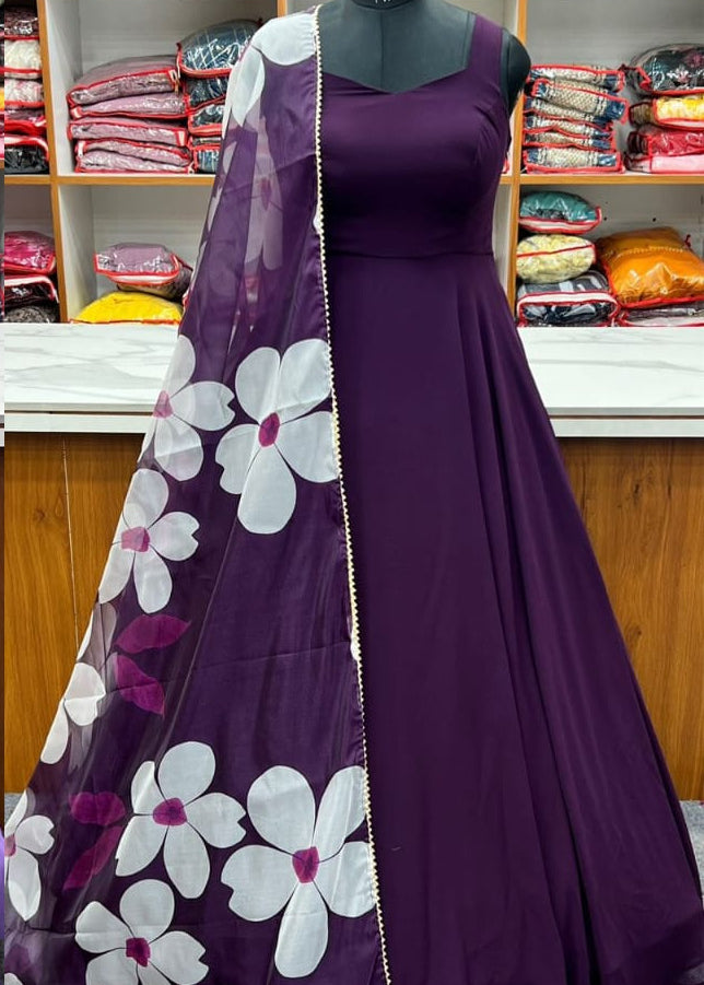 Presenting Soft Georgette Gown Collection