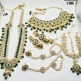 Bridal necklace accessories combo set