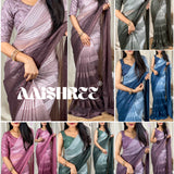 Rustic Glamour Sparkle georgette Saree