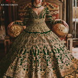 KB SERIES PRESENT BRIDAL ANARKALI LEHENGA