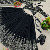 Black Beautyfull Lehenga Choli