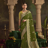 Pure Crepe Dola Silk Saree