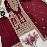 Beautifull Pakistani Embroidered Suit