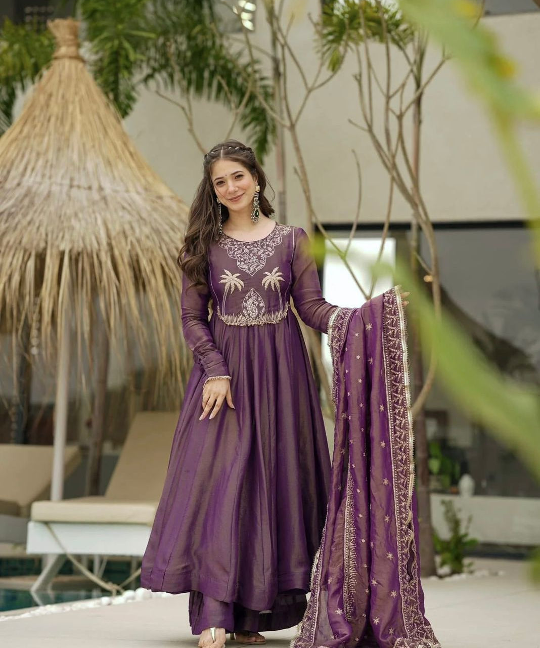 Wonderful Gold Crush Designer Gown