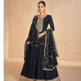 Tanisha Grand Silk Anarkali Gown