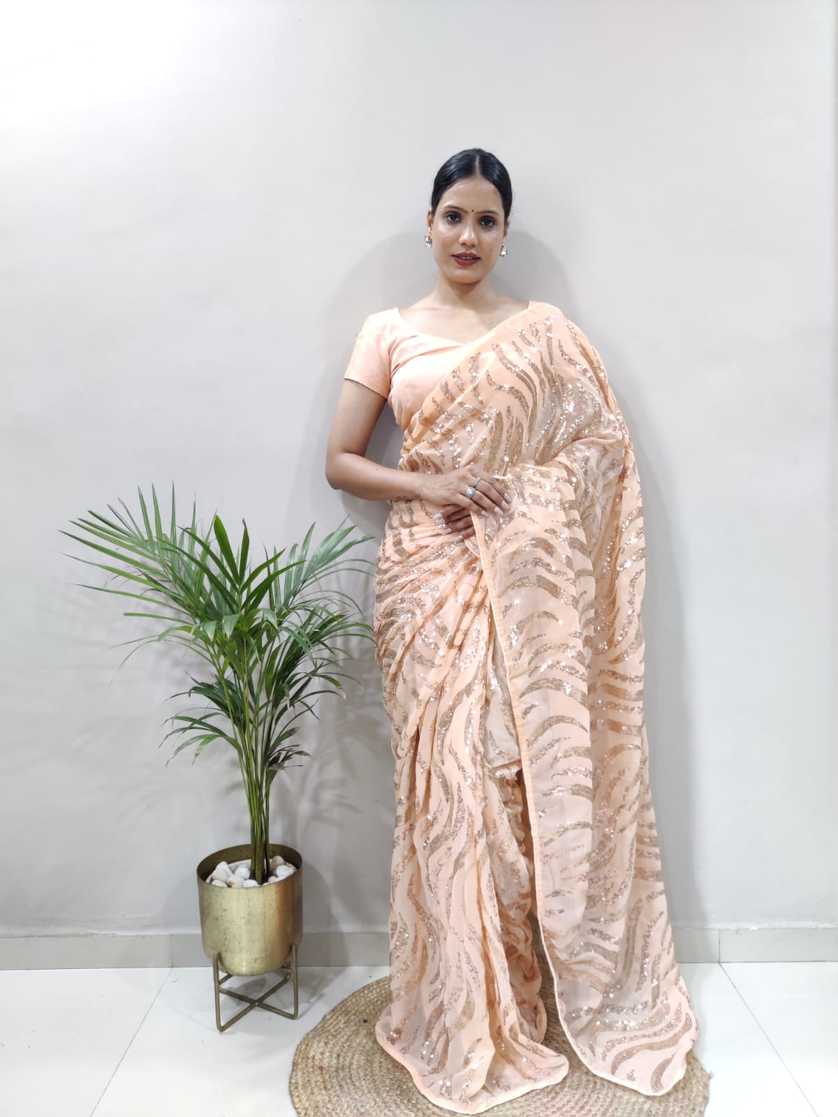 Premium  Sequance  Saree Collection