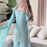 Stylish Georgette Fancy Suit