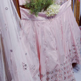 Preety Pink Soft Silk Lehenga