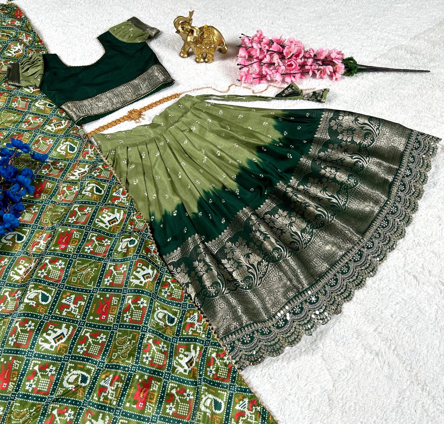 Traditional Adorable Kids Lehenga Choli