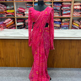 Soft Chiffon Ready To Wear Light Weight Saree