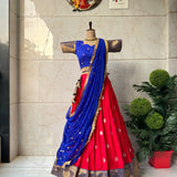 Treditional Kanchivaram Silk Lehenga