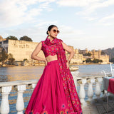 Radiate Floral Printed Lehenga Choli