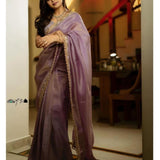 Bollywood Beautifull Tissu Silk Saree