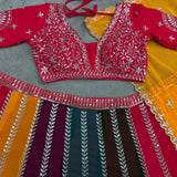 Beautiful Multicolored Lehenga Choli