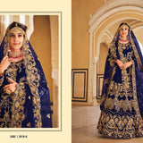 Premium Bridal Wear Velvet Lehenga Choli