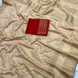 Rich Look Silk Zari Weaving Saree