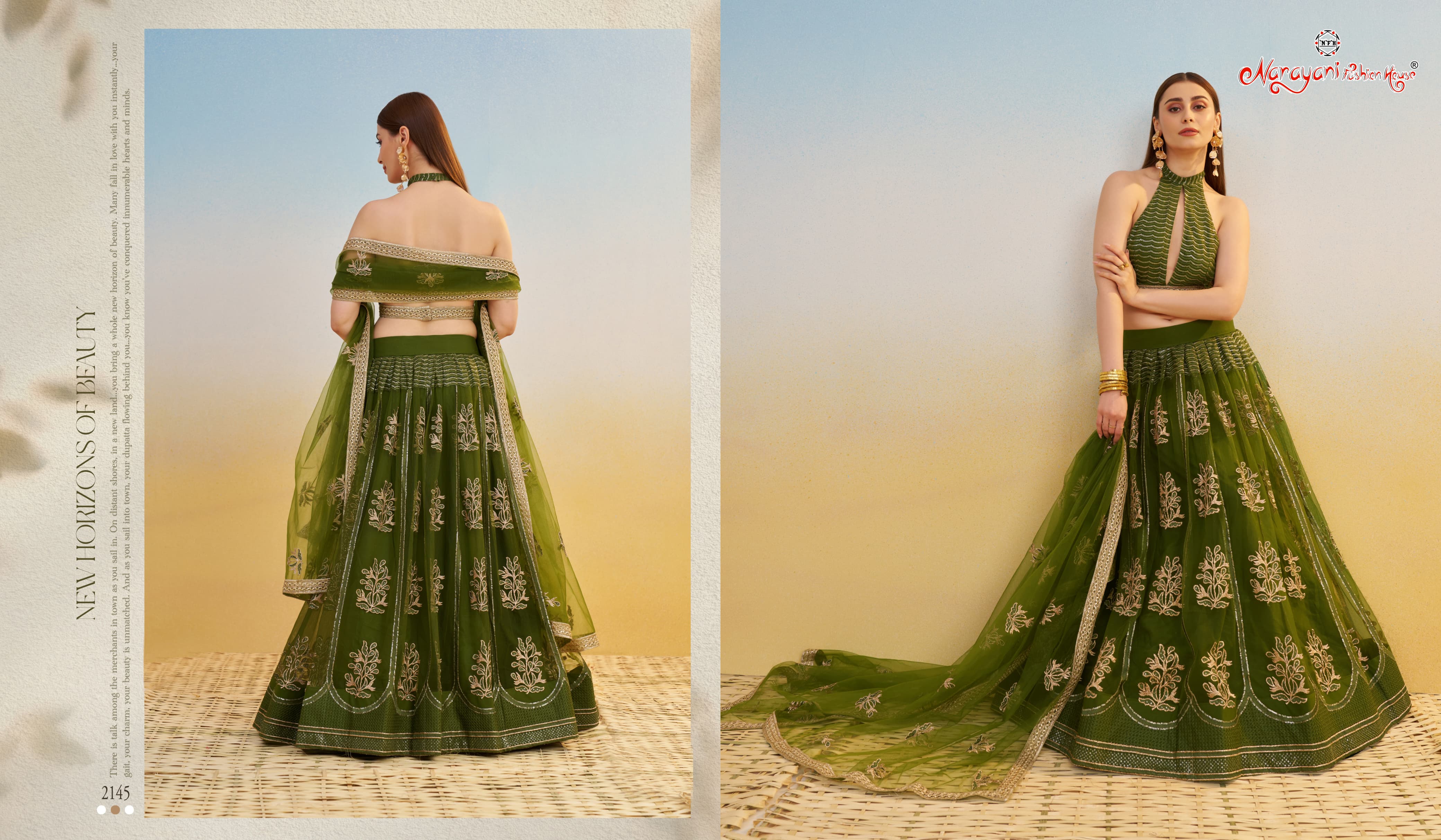 Narayani Designer Net Lehenga