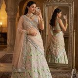 Exclusive Peacock Embroidered Lehenga