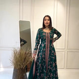 Launching New Party Wear Look Fancy Gown