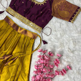 Exclusive Premiun Kanjivaram Lehenga Choli