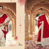 New arrival platinum silk saree