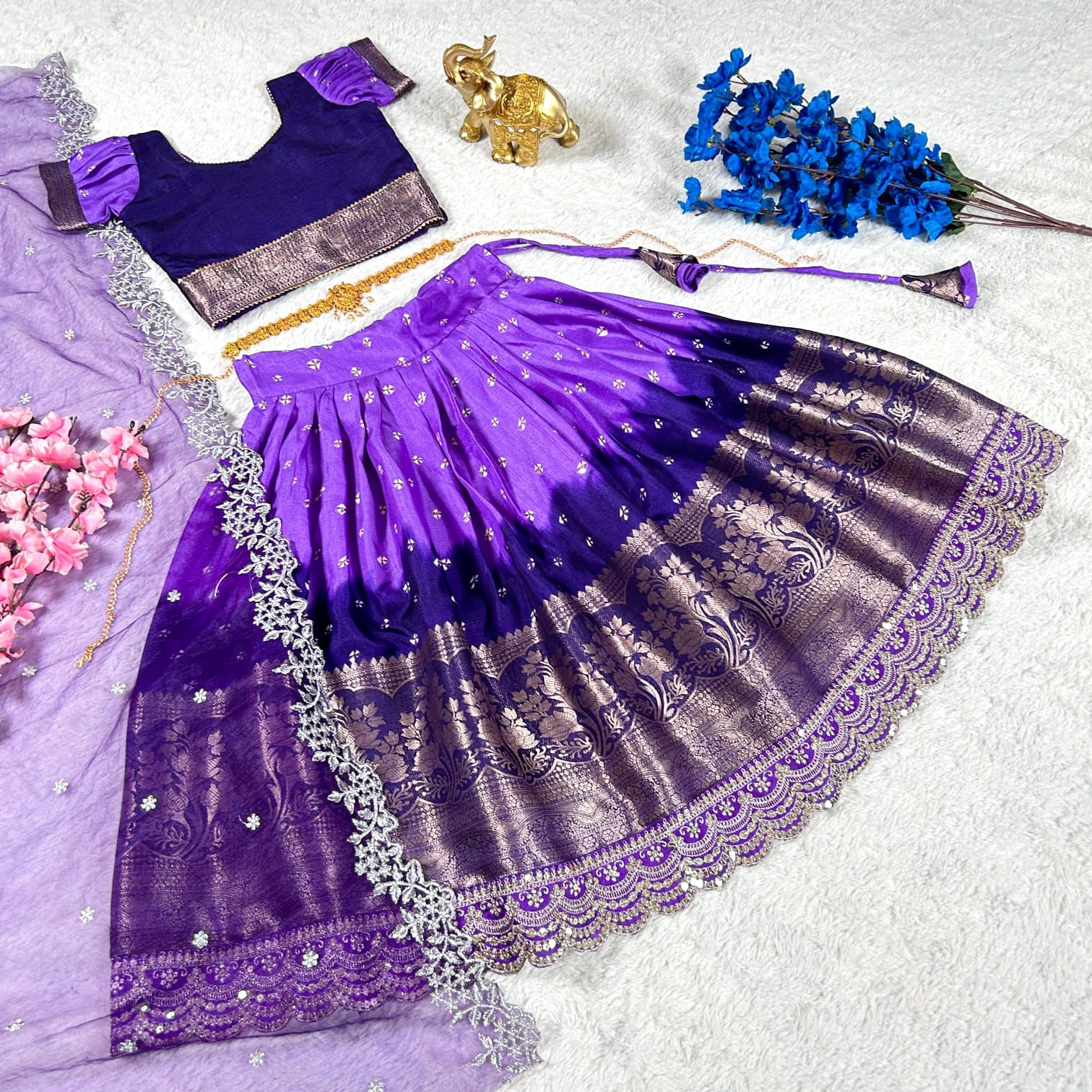 Traditional Adorable Kids Lehenga Choli