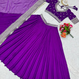 Classy Purple Lehenga Choli