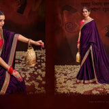 Vichitra Bluming Swarovski Work Saree