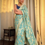 Pure Soft Khadi Silk Saree