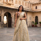 Traditional Viscose Tissue Silk Lehenga