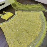 Georgeous Yellow Lehenga