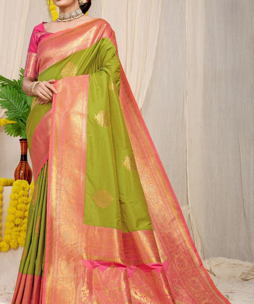Kankavati Pure Handloom Silk Saree