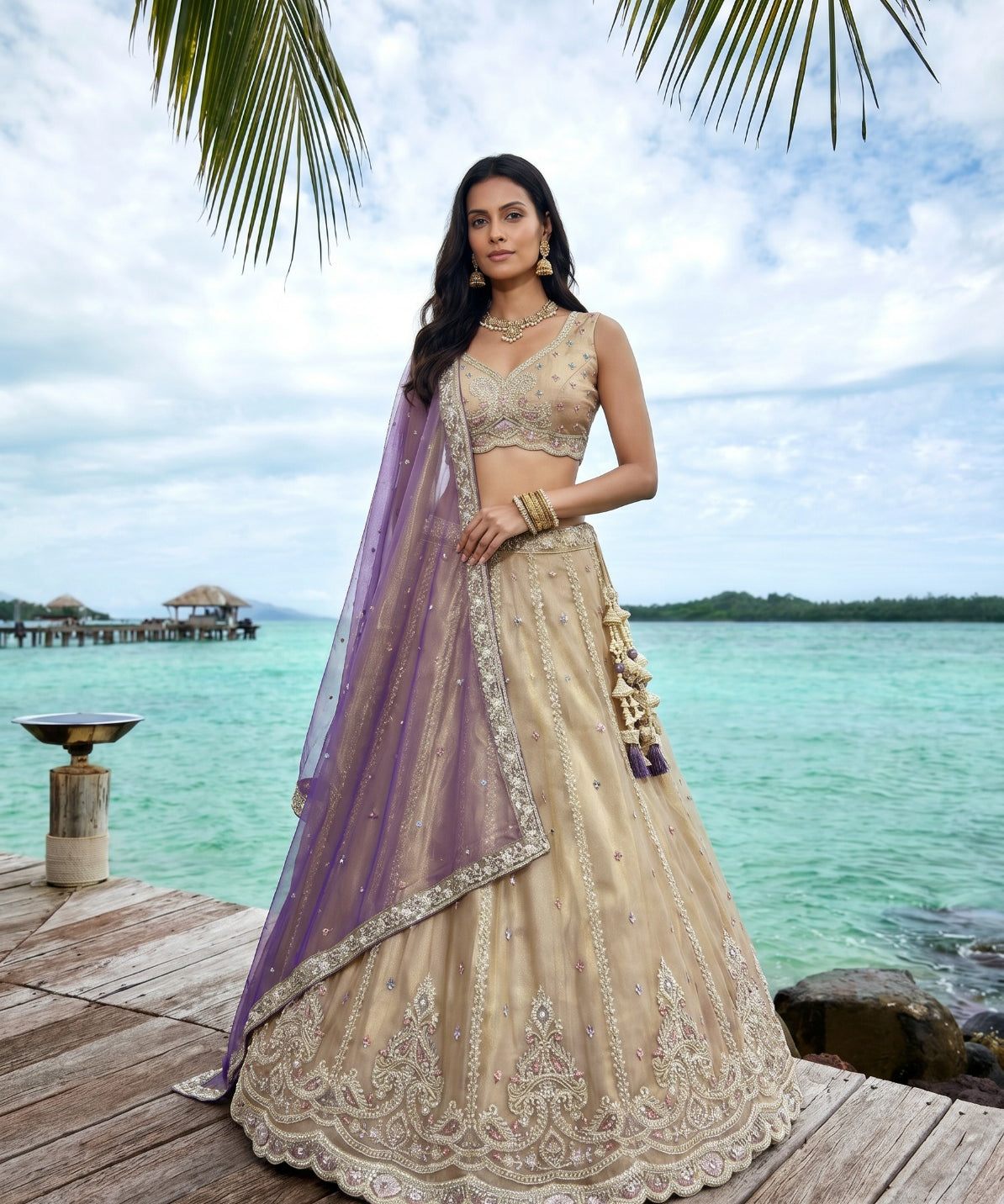 Grand Wedding Silk Lehenga