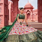 Partywear Banarasi Silk lahenga