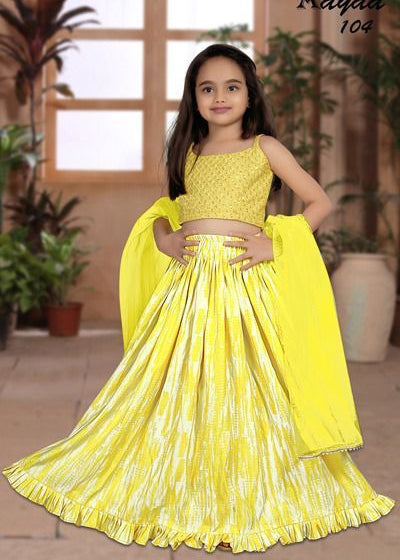 Exclusive kids lahenga choli