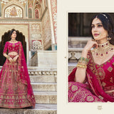 Crafting Dreams with Velvet Touch: Elevate Your Bridal Journey with Our Luxe Lehengas