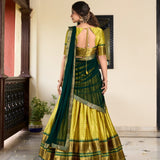 Akshara Paithani Cotton Silk Lehenga