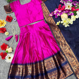 Beautiful Kids South Indian Lehenga