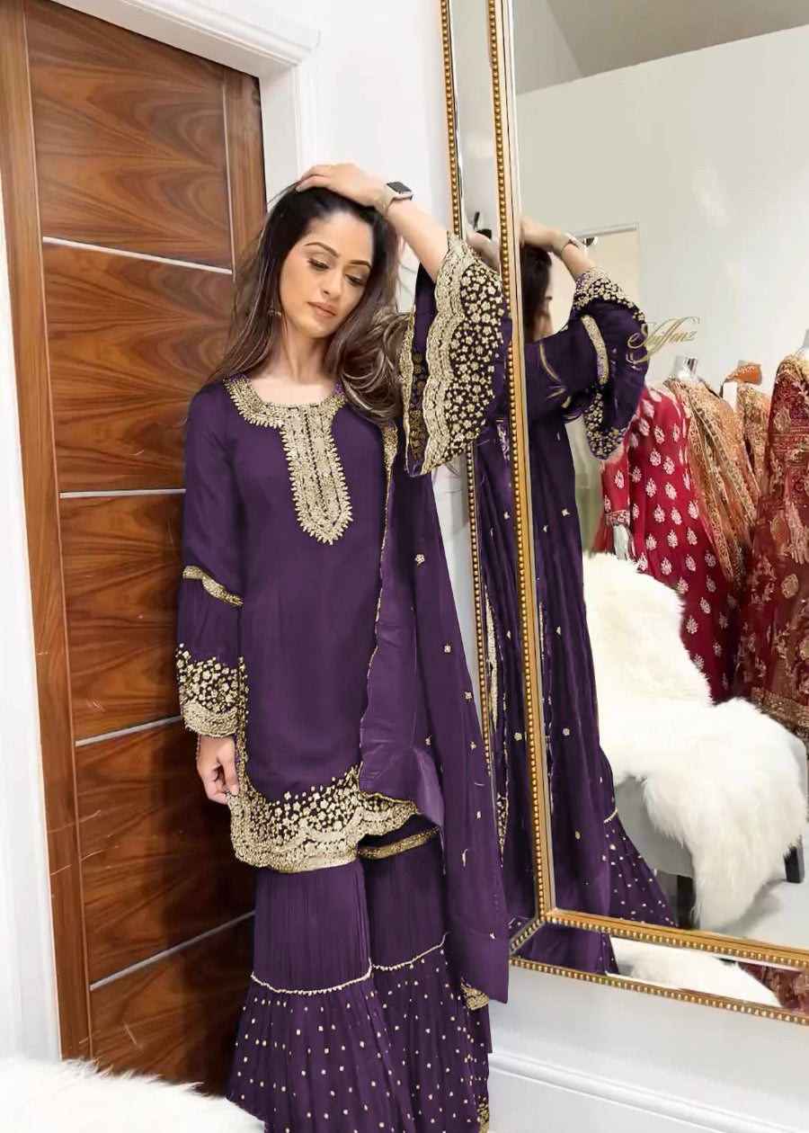 Fancy Top Sharara Collection