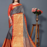 Beautiful kathan silk saree