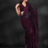 Exclusive Celebrity Style Designer Sequance Saree