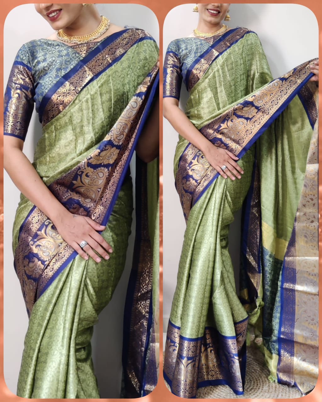 Attractive  Soft Silk Saree